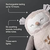 Tommee Tippee Ollie Owl Sound Light Sleep Aid Baby Toddler CrySensor view 6