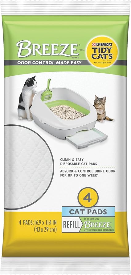 tidy cat breeze pads