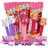 Valentine's Day Candy Dispensers &ndash; 3 Pack Gift Set with Assorted Refill Rolls, Limited Edition Characters | Cute Bears &amp; Hearts | Great Classroom Exchange Treat