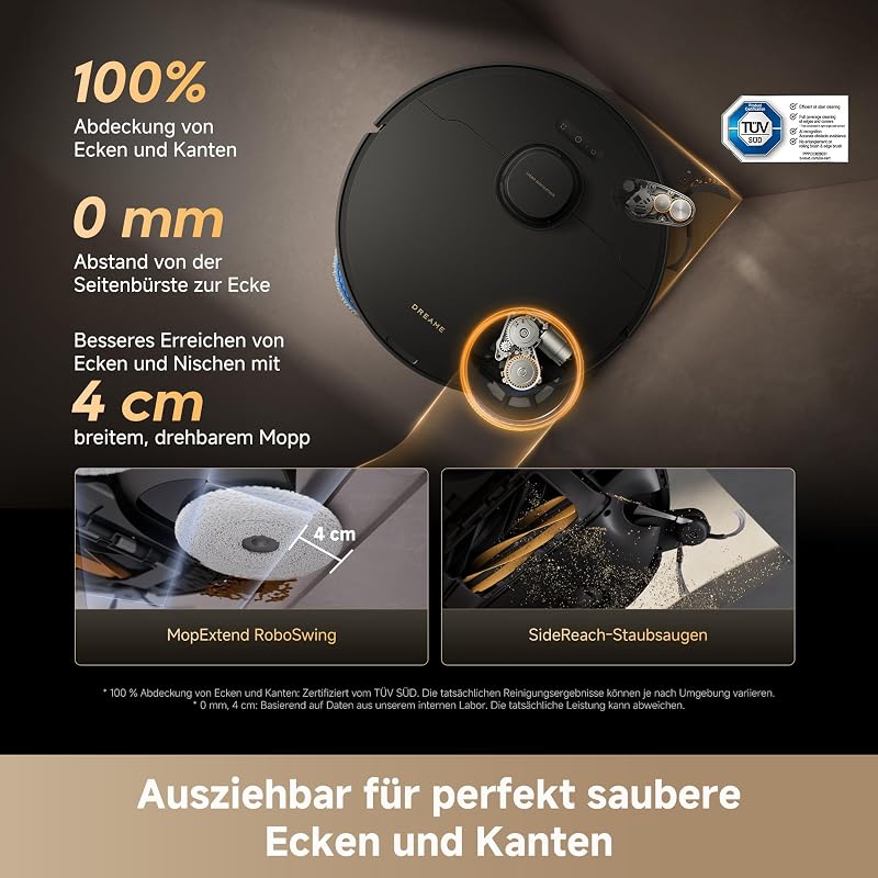 Matrix10 Pro Saugroboter m. Multi-Wischmopp-Wechseldock, 30.000 Pa