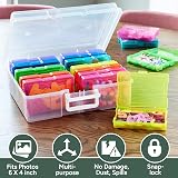 Zuvo Photo Storage Box 16 Colours & Removable Dividers Holds 1,600 Photos view 3