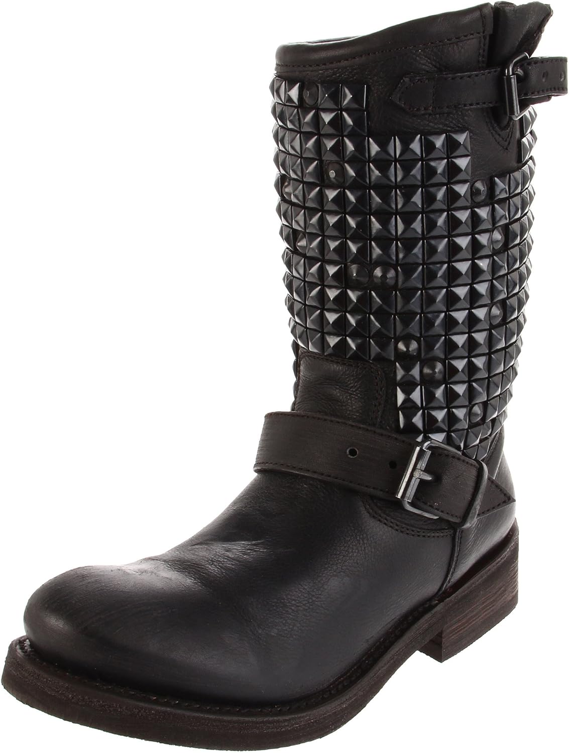 Ash Shoes The Trash Boot in Black, 35, Black MidCalf