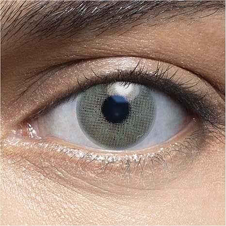 Lensart I Les Lentilles De Contact 1 Paire Couleur Vert Olive 2 Pieces I Diametre 14 00 I Sans Correction Naturelles Les Yeux Grises Bleu Marron Blanco Claire Sombre Amazon Fr Hygiasne