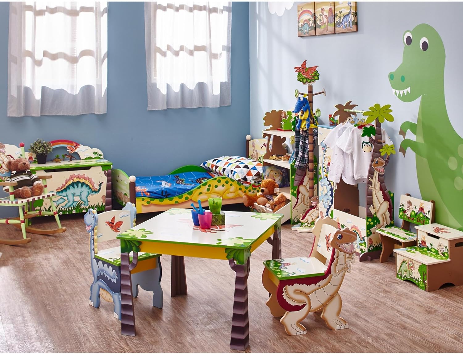 dinosaur kids table