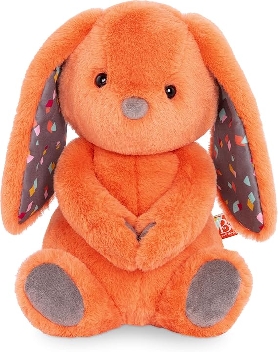 thumbnail image 2 of Soft Toys For Kids B. Toys – 12-Inch Plush Bunny Soft & Cuddly Plush Rabbit Toy Soft Cuddly Plush Bunny Washable Newborns Toddlers Kids Happy Hues Sprinkle Bunny B Toys Pink Bunny 2 of 10