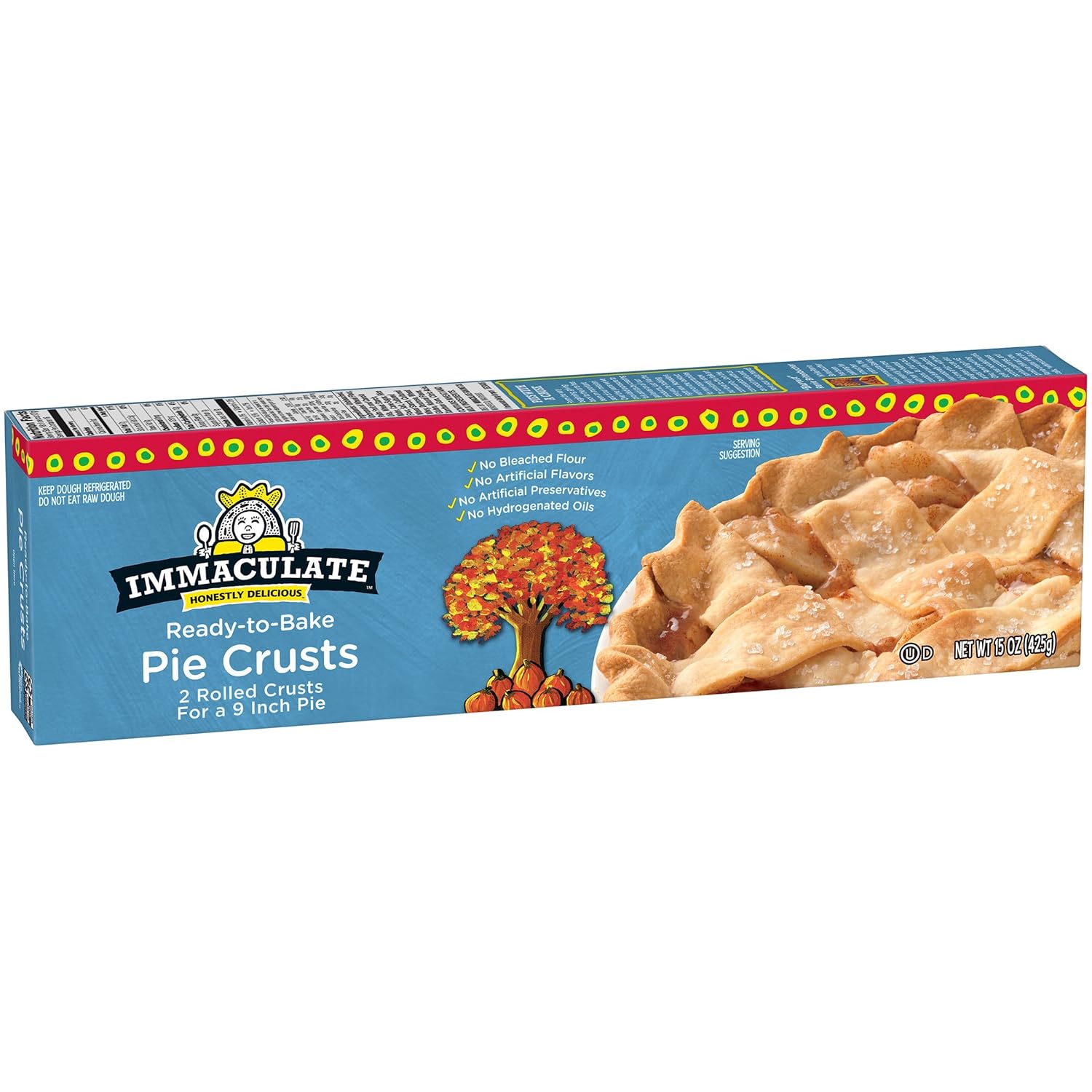 Immaculate Baking Company, Pie Crusts Ready To Bake, 15 Ounce Amazon