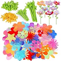 Alutaba DIY Fabric Flower Bouquets Toys For Girls, Arts And Crafts For