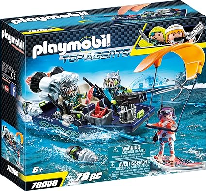 playmobil top agents amazon