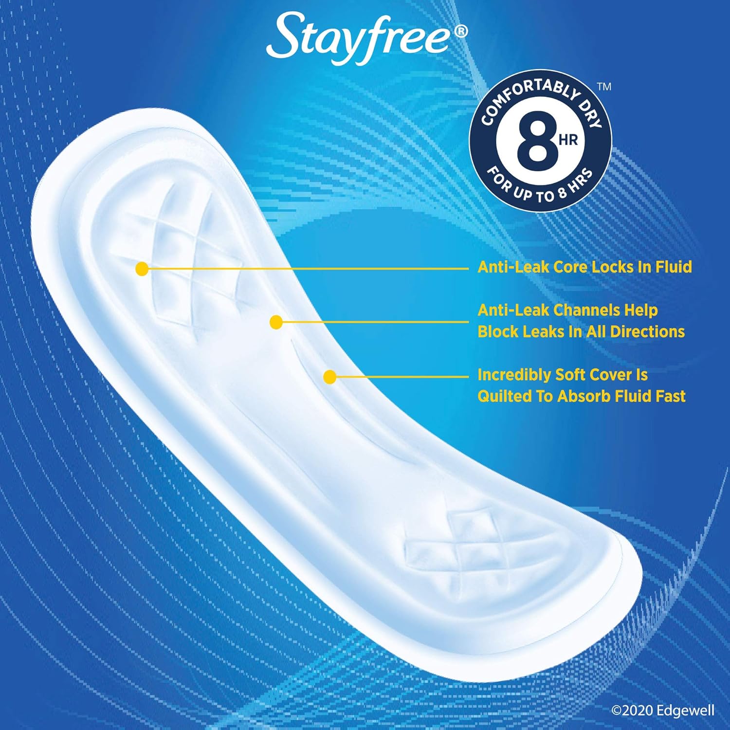 Stayfree Maxi Pads for Women, Super - 66 Count: Health & Personal Care