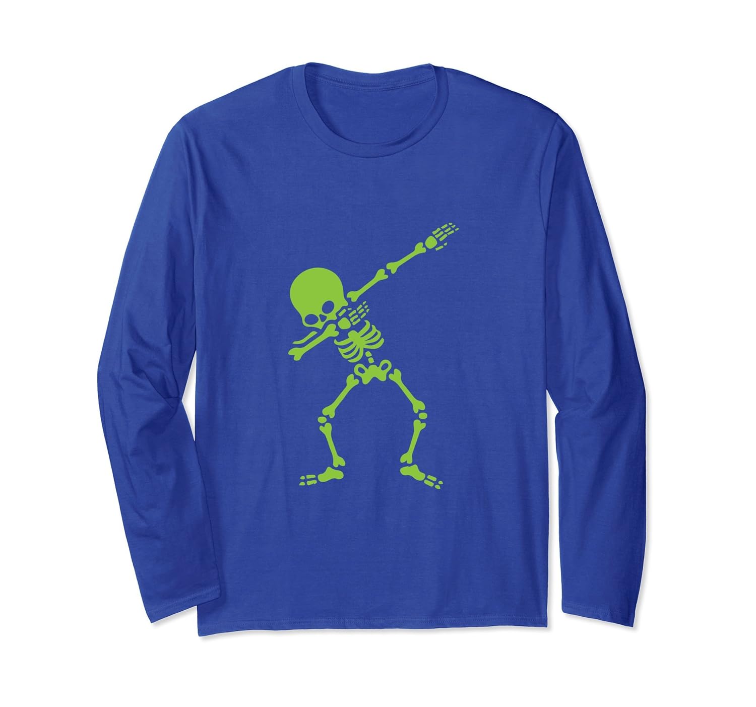 Dabbing Skeleton Halloween Long Sleeve-ANZ
