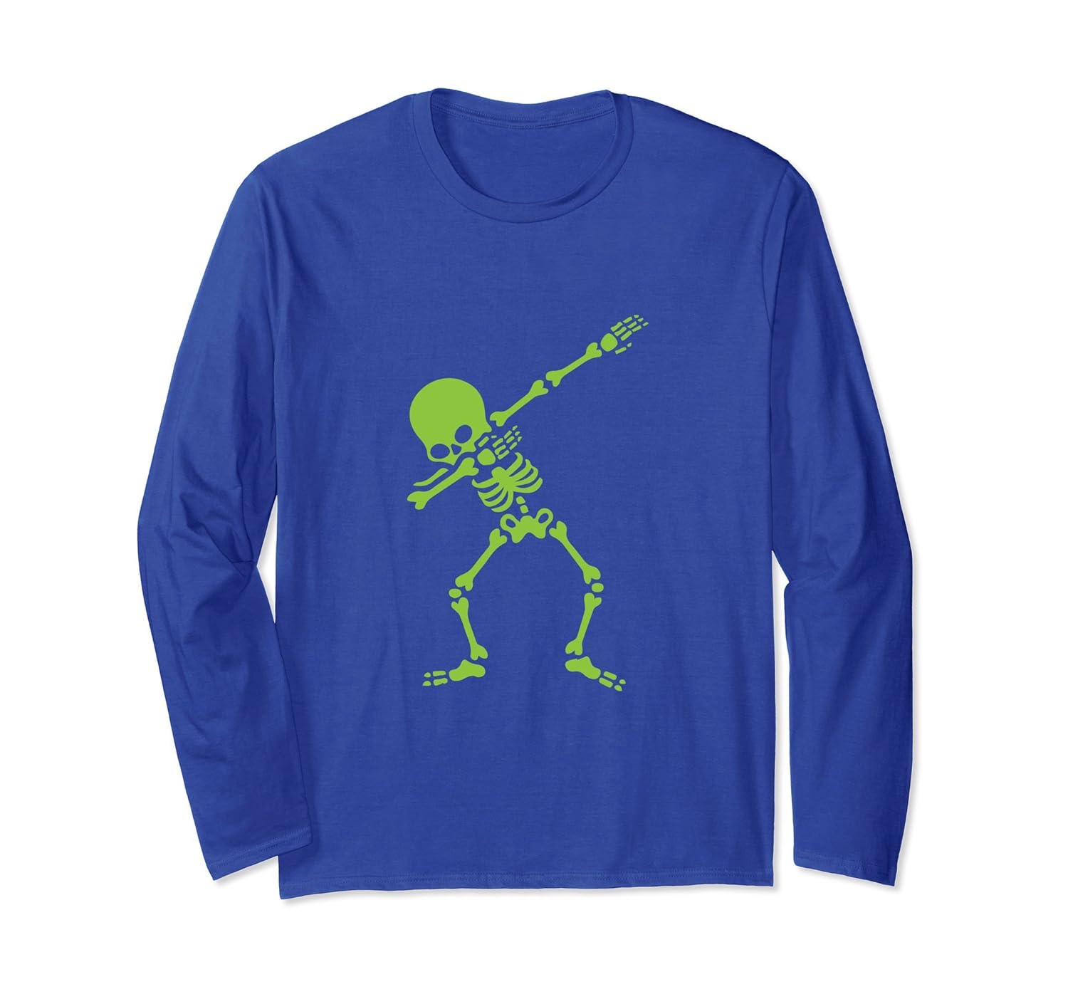 Dabbing Skeleton Halloween Long Sleeve-ANZ