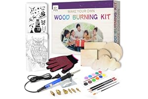 Gifts for Teen Boys or Girls, Cool Art Toys Gift Ideas for Teenage 11 12 13 14 16 18 Years Old, Wood Burning Kit Crafts