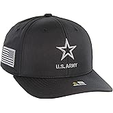 JM Warriors US Army Logo Hat Officially Licensed Embroidered Adjustable Cap Veterans