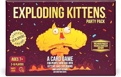 Exploding Kittens Party Pack Brand Exploding Kittens for Up to 10 Players