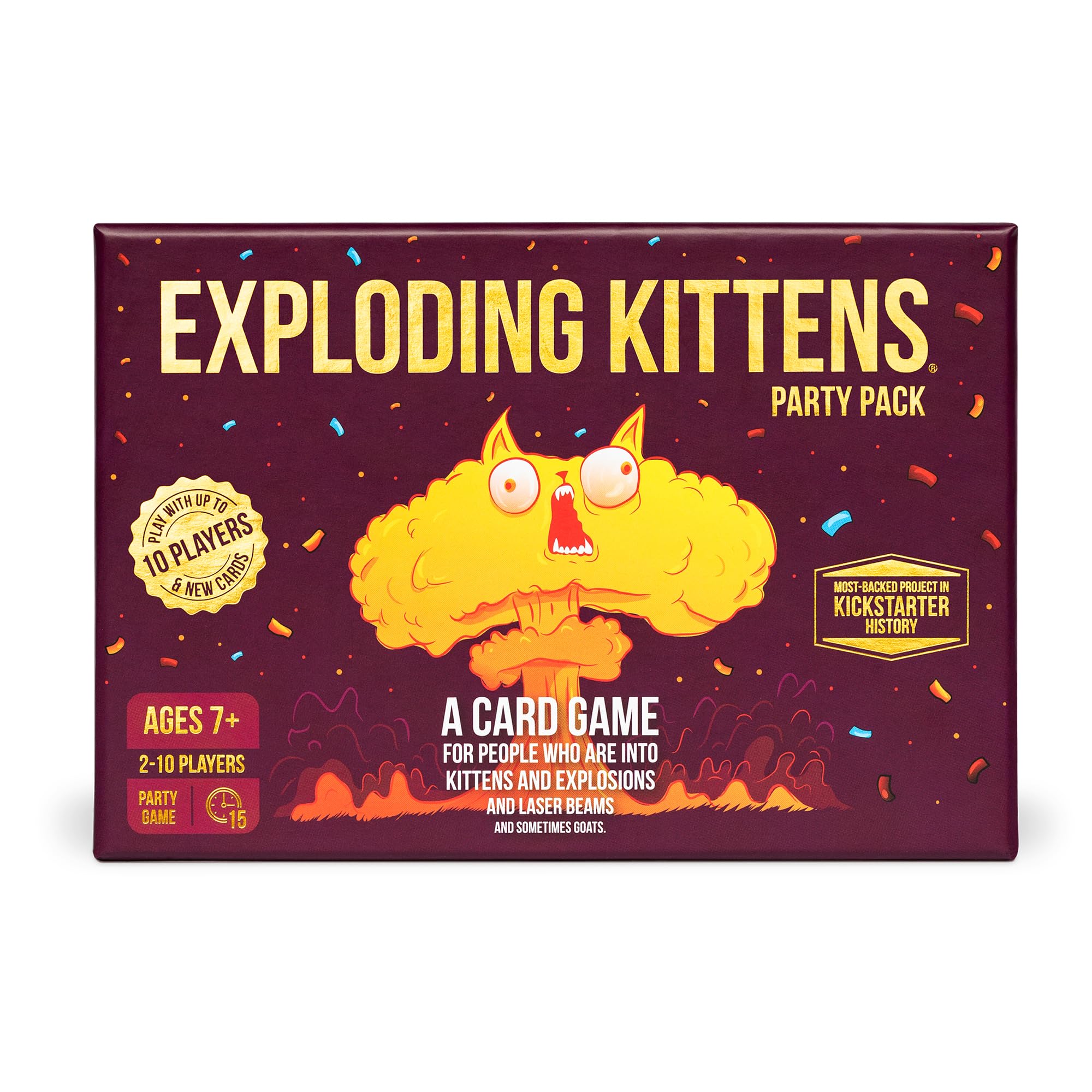 Exploding Kittens Party Pack: Play Exploding Kittens with up to 10 players! โ image 1