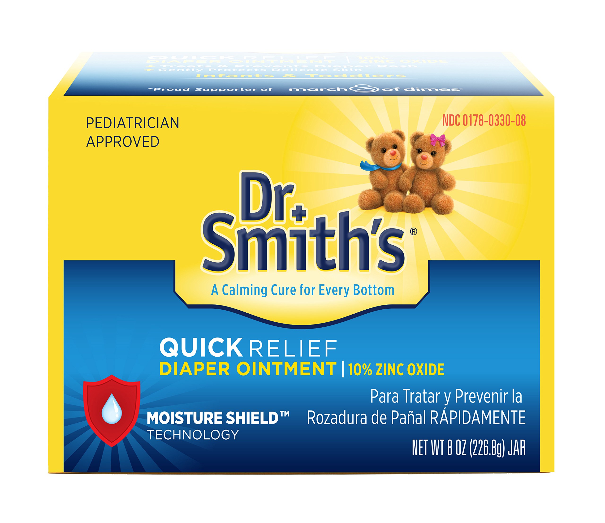 Dr. Smith's OnTheGo Diaper Rash Spray, 3.5 Ounce Health