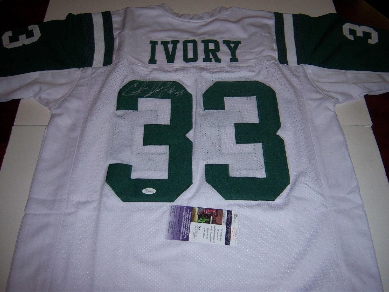 Jets ivory jersey Clearance