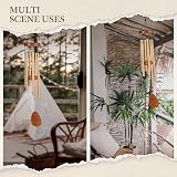 Leebbsin Grandma Wind Chime – 6 Aluminum Tubes Garden Decoration Gift for view 4