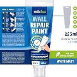 WoldoClean White Wall Touch Up Paint 225ml for Repairs with Sponge Applicator view 8