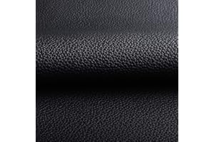 Marine Vinyl Faux Leather Upholstery Fabric 0.9 mm Thickness: Waterproof, Scratch-resistant, Perfect for Upholstering Cars, O