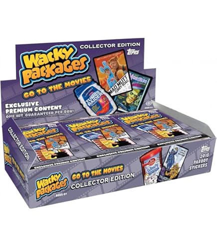 Amazon.com: 2018 Topps Wacky Packages – Go to The Movies