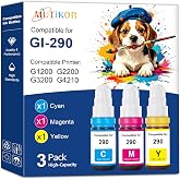 GI-290 G4210 Ink Refill Compatible for Canon GI290 Ink Refill Bottles, 3CMY | Compatible Replacements for Canon G3200 G4210 G4200 G2200 G1200 Printers