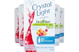 Crystal Light Singles, Raspberry Peach (Pack of 12)