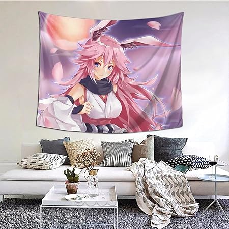 Amazon Co Jp 崩壊オリジナルイラスト背景布インぶら下げ布寮改修壁布寝室ベッドサイド装飾タペストリー漫画個性創造的な寝室背景布 Generic