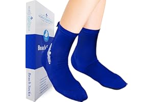 Nordic Essentials Aqua Beach Socks - 1 Pair - Sand Soccer, Volleyball, Swim, Diving, Snorkel Gear for Men, Women, Kids, Youth