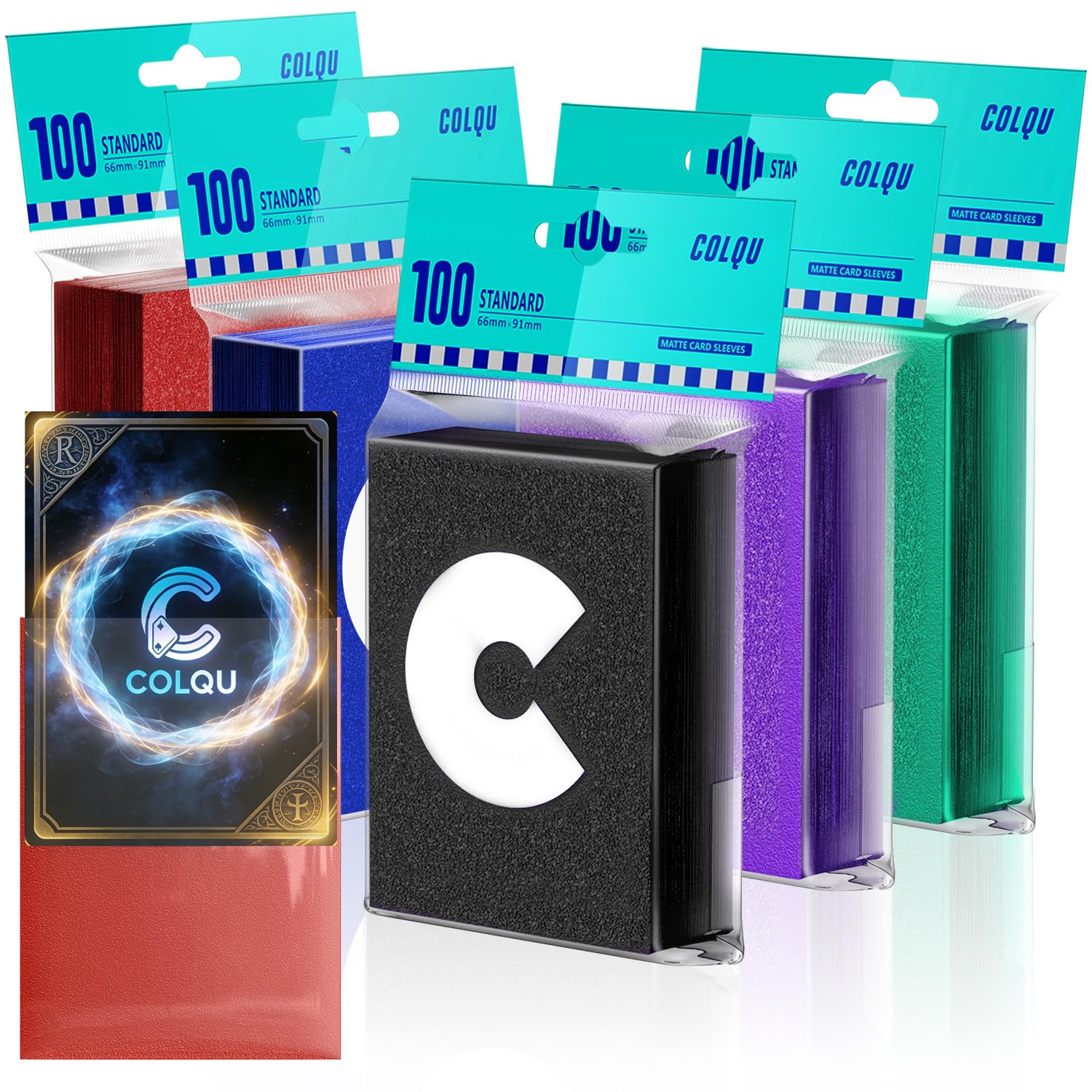 Photo 1 of ***MISSING PARTS***
500ct Matte Card Sleeves, 5 Colors Card Sleeves fits MTG, TCG Cards Sleeve, Deck Sleeve Protectors for Baseball, Sports, Trading, Game, MTG Cards