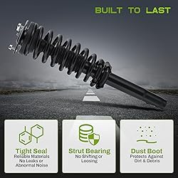 AUTOSAVER88 Front Complete Struts Shocks and Coil