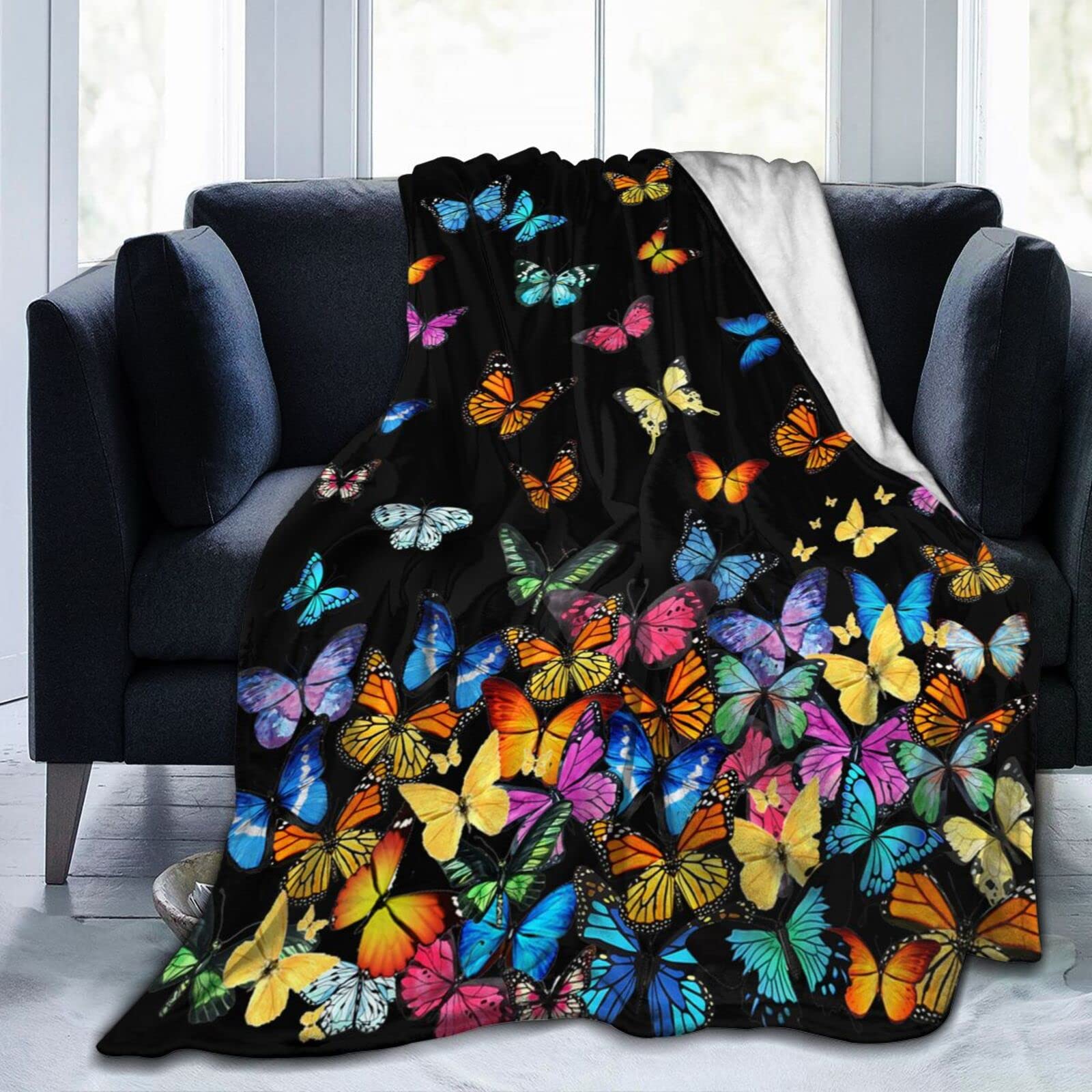 Butterfly Blanket Beautiful Butterfly Throw Blanket