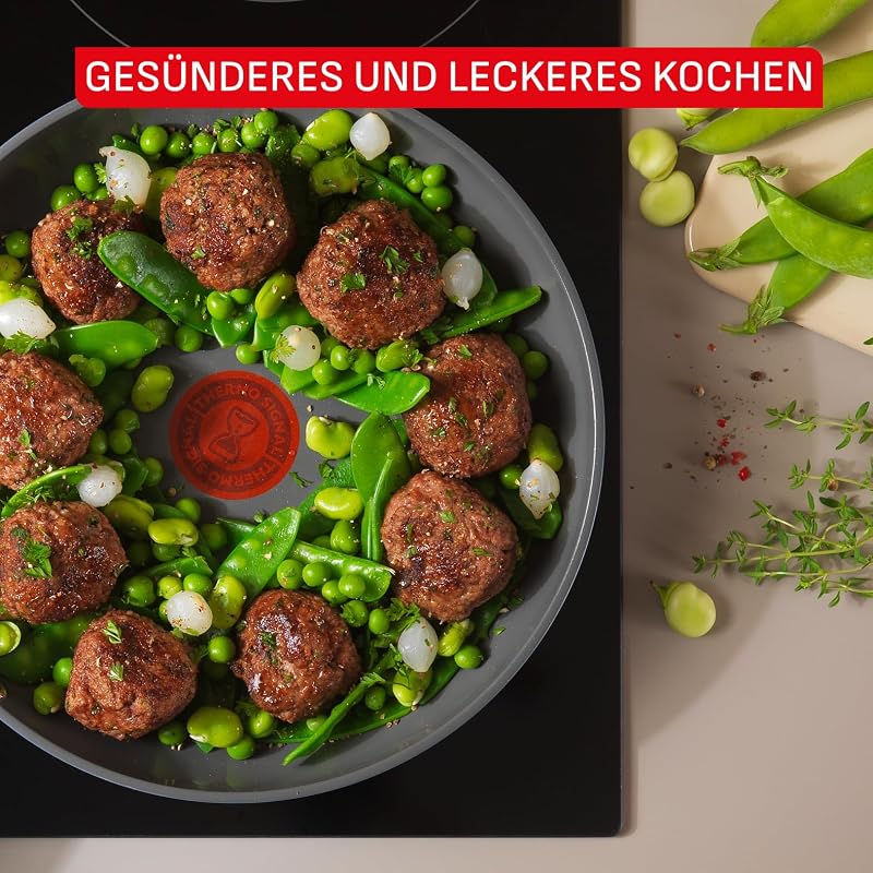 CERA COLOR ON 7tlg. Keramikset, Go Ceram Antihaftbeschichtung