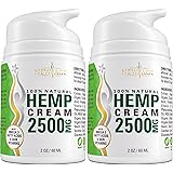 NEW AGE Hemp Cream Help Relieve Discomfort in Knees, Joints, and Lower Back - Natural Hemp Extract Cream - Made in USA - Hemp