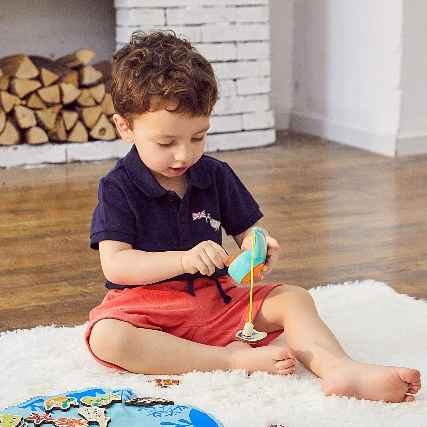 TOP BRIGHT Toddler Fishing Game Gifts for 2 3 4 Year Old Girl and Boy Toys Birthday Presents: Toys & Games