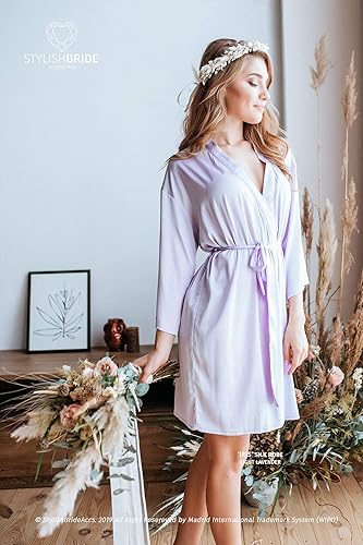 boho bridal robe
