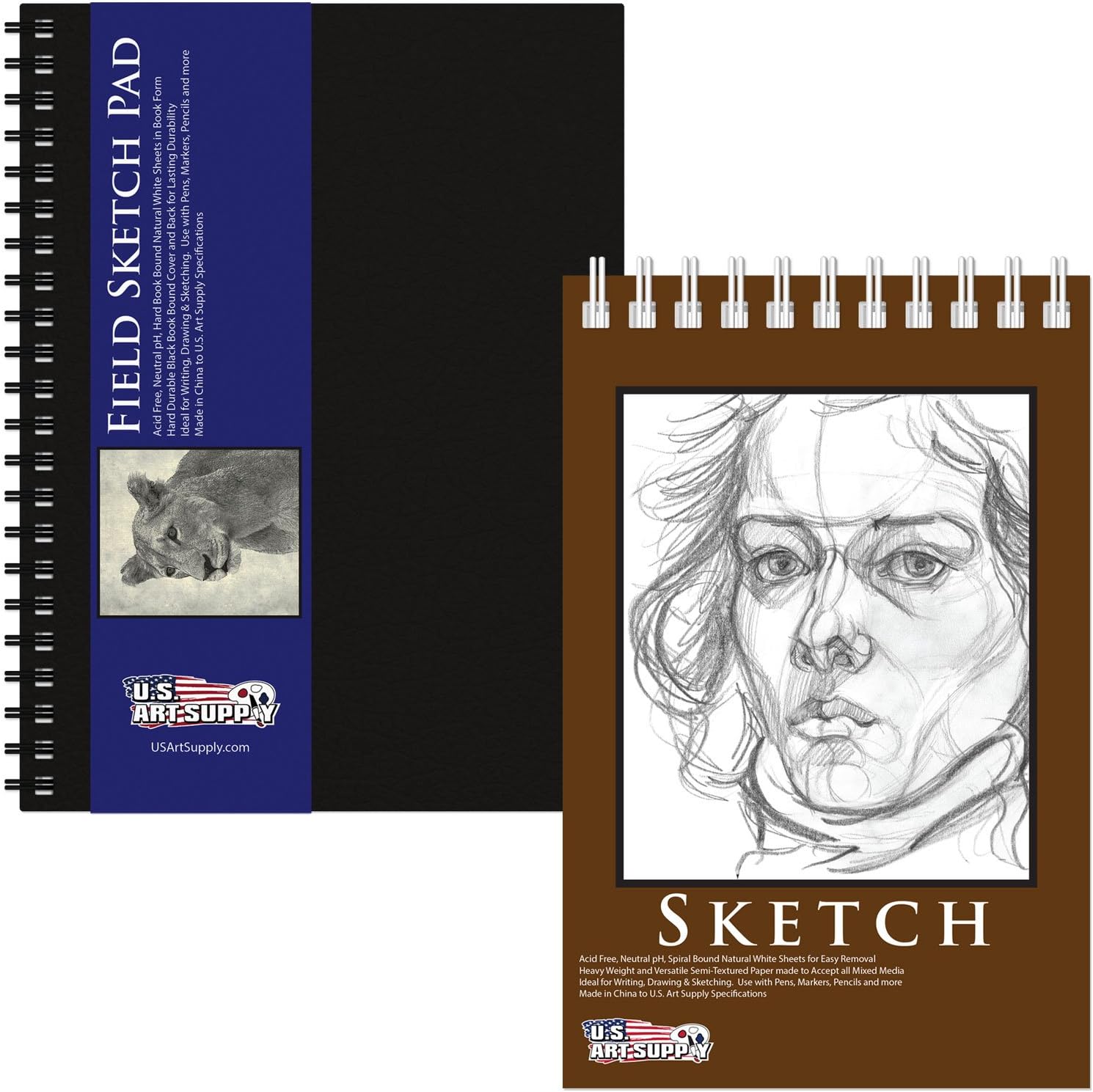 US Art Supply 163 Piece-Premium Mega Wood Box Art, Painting & Drawing Set That Contains All The Additional Supplies You Need to get Started and The Bonus Wooden Drawing Easel with Drawer.