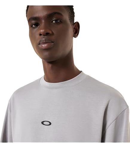 ダブルネックオーバーTEE Double Neck Over Tee Oakley Mens Dual French Terry Tee, Grenache, XX-Large | Amazon.com
