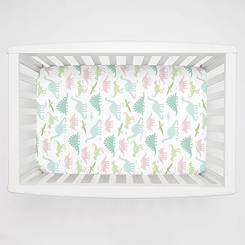 pale pink crib sheet