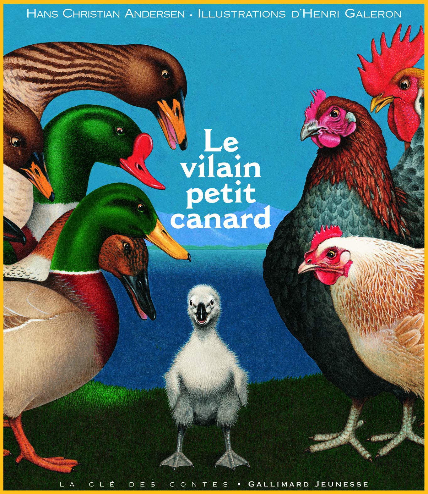 Le Vilain Petit Canard La Cle Des Contes French Edition Andersen Hans Christian Galeron Henri Boyer Regis Amazon Com Books