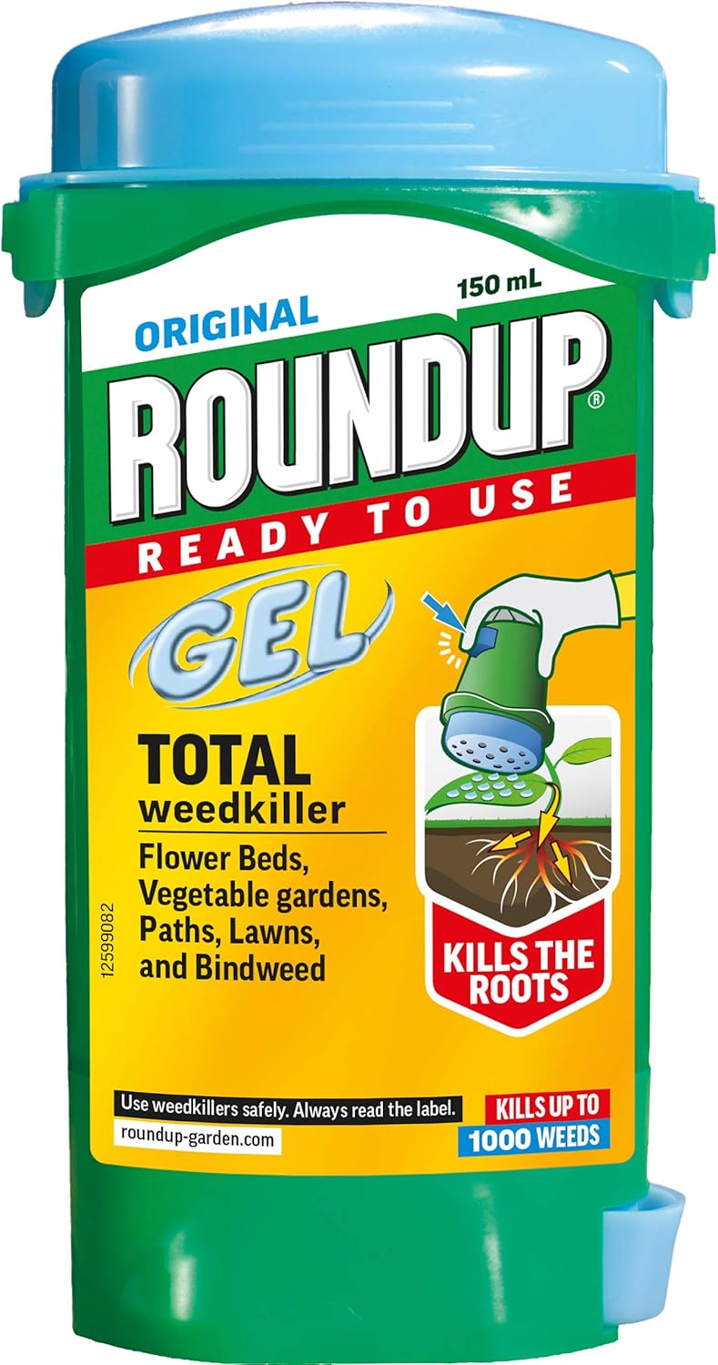 Roundup Total Weedkiller Gel 150ml Amazon.co.uk Garden & Outdoors