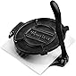 Uno Casa Cast Iron Tortilla Press - 8 Inch, Pre-Seasoned Tortilla Maker with 100 Pcs Parchment Paper - Pataconera for…