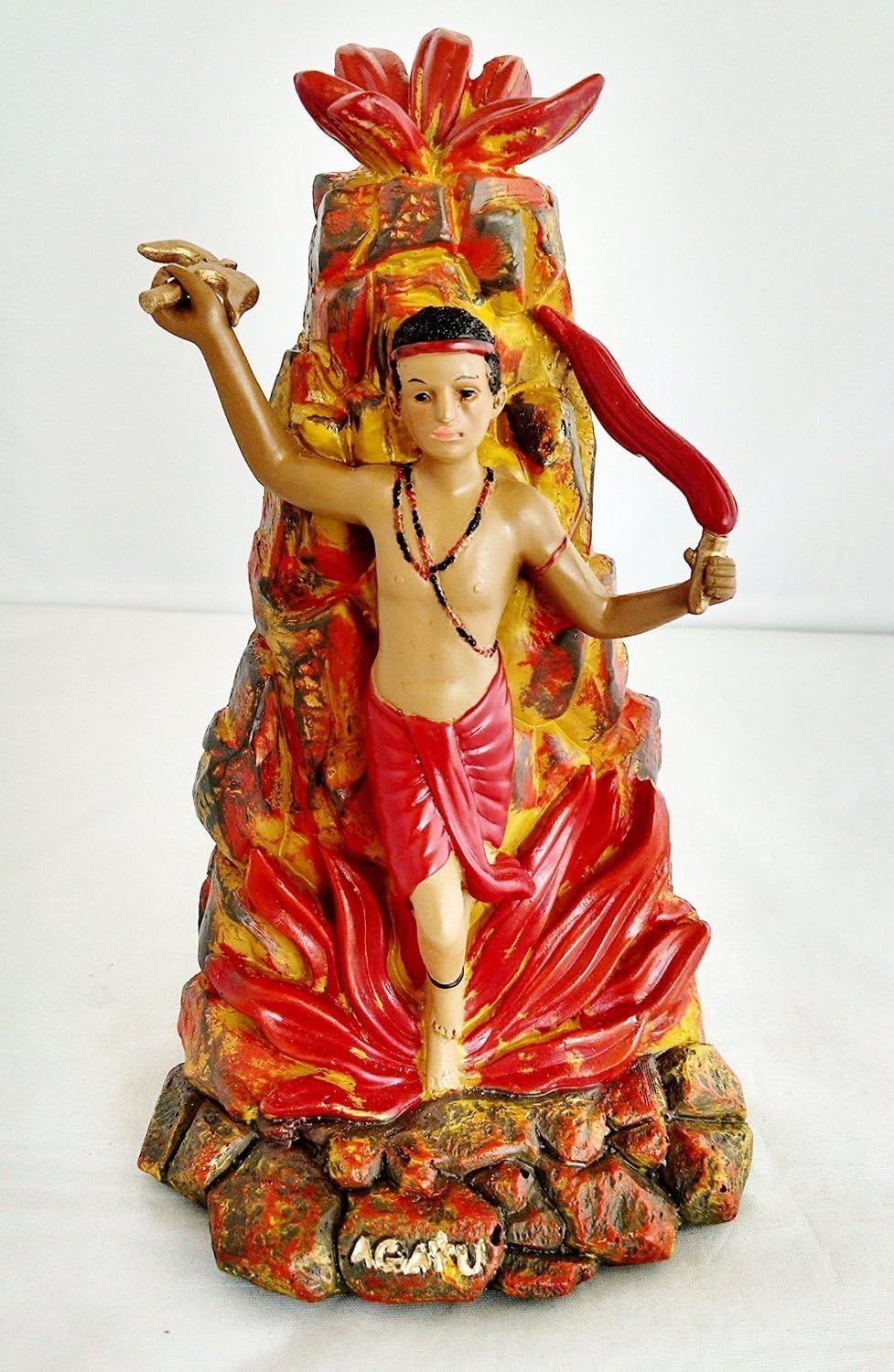8" Inch Statue Figurine Aggayu Chango Shango Santeria Yoruba