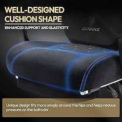 Dowinx Gaming Chair with Heated Massage Lumbar