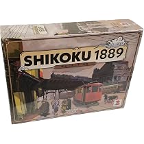 Amazon.com: Shikoku 1889 - Railways Board Game - 2 to 6 Players 