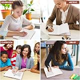 feela A5 Notebooks 3 Pack Hardcover Ruled 120 GSM 128 Pages Brown view 7