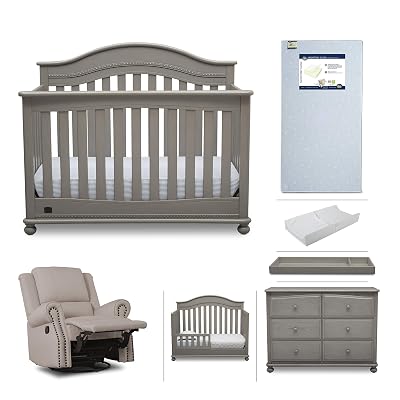 Convertible Crib, Dresser, Recliner 