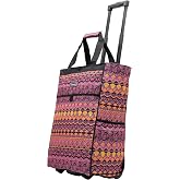 Traveland Multi-Purpose Rolling Tote-Geometry