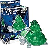 BePuzzled | Turtles Original 3D Crystal Puzzle, Ages 12 and Up, Green
