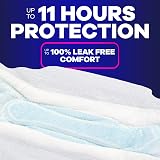 Always Maxi Overnight Extra Heavy Flow with Wings Unscented Pads 27 view 4
